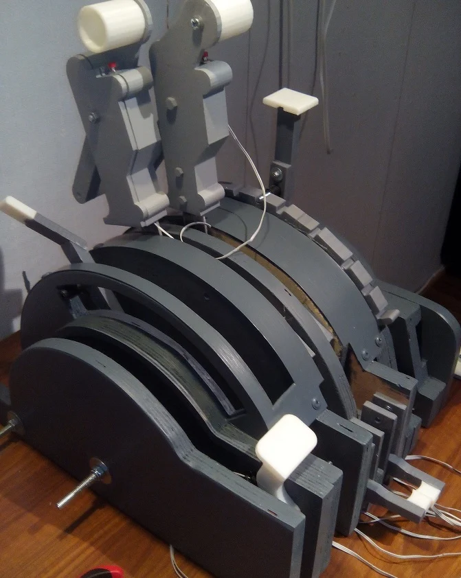 Boeing 737 throttle quadrant for DIY Simulator (NOT 1:1 with real)