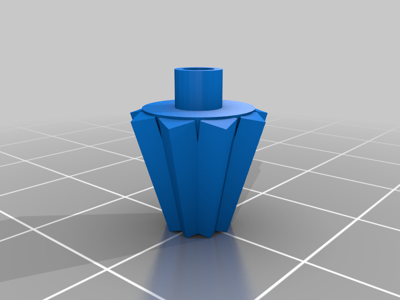 Trimpot adjustment knob
