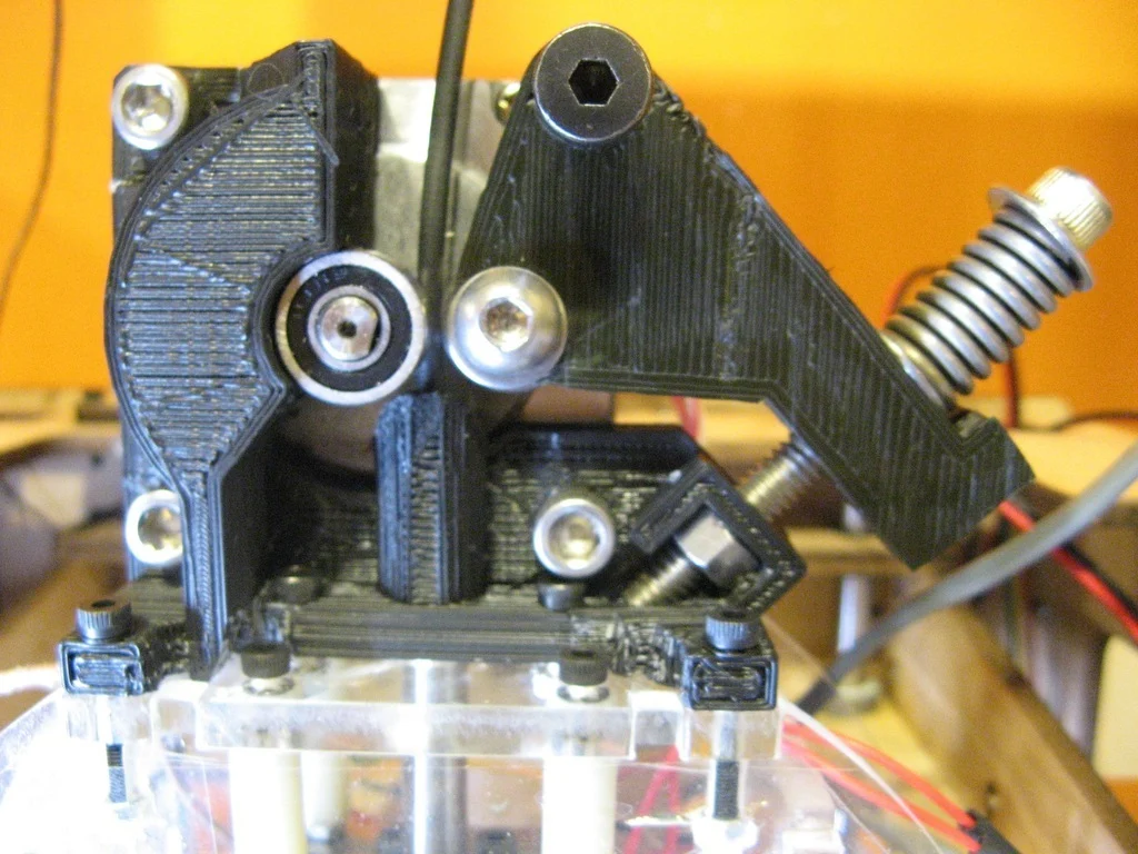 MK5-6 STEPSTRUDER NEMA 23 DIRECT DRIVE PIVOTING FILAMENT PUSHER