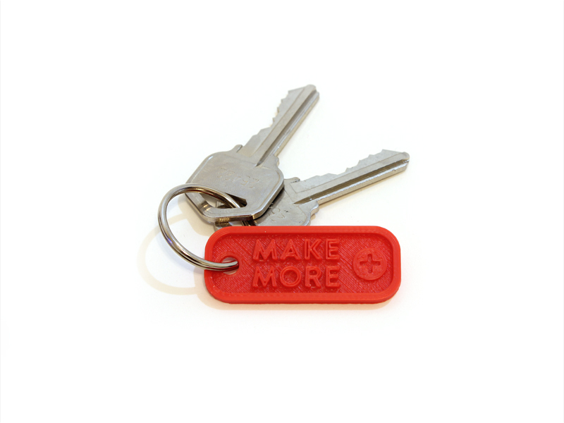 Make More Keychain