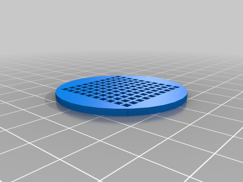 Parametric grid and vent for a tube