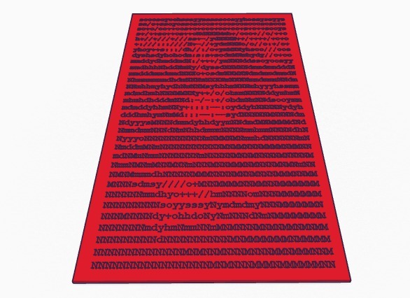 ASCII Art: Giant Low-Res Mona Lisa