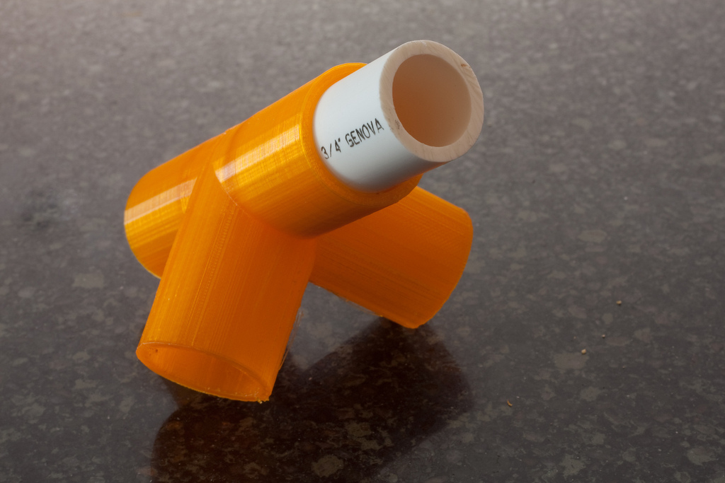 4-Way Outer Pipe Coupler