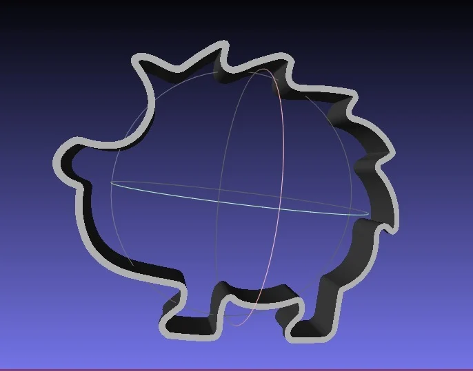 Hedgehog Cookie Cutter