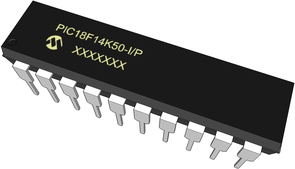 8, 16 & 20-pin DIPs - 20-pin PIC18F14K50-I/P