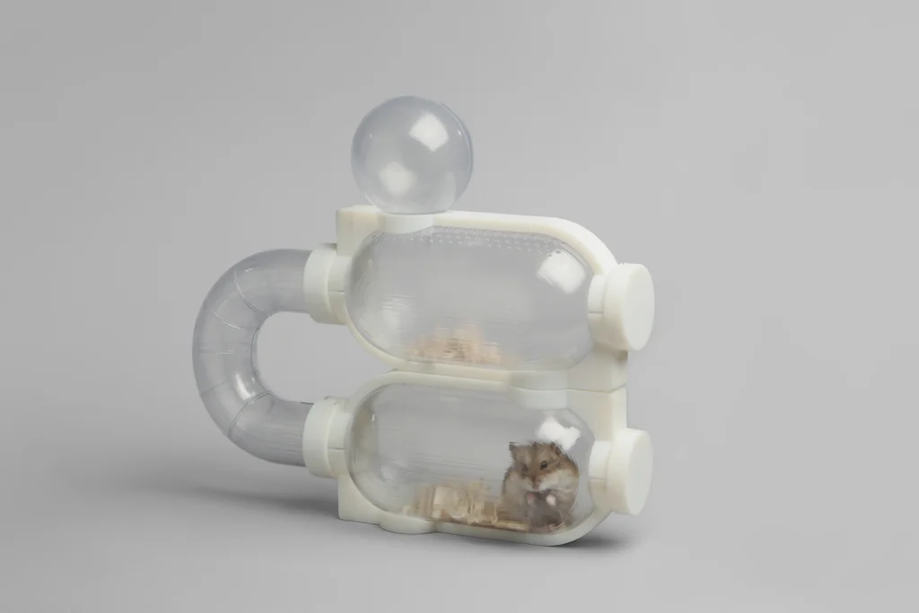Charles and NiXie's Hamster House on the Moon