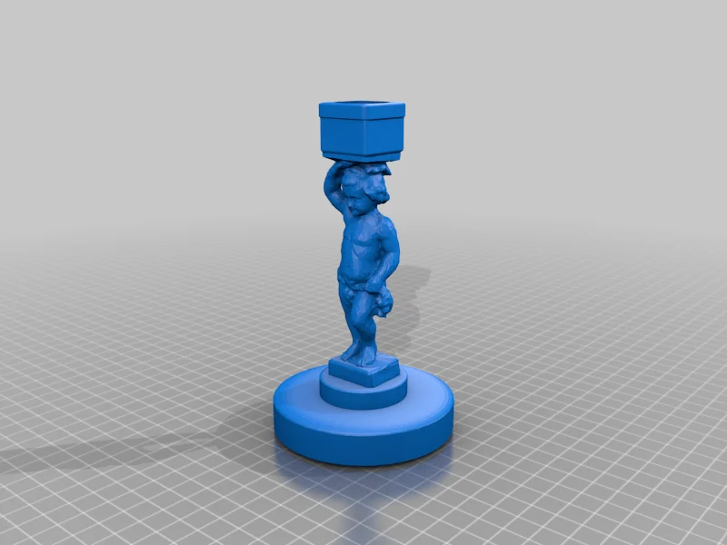 Cherub Candlestick Holder