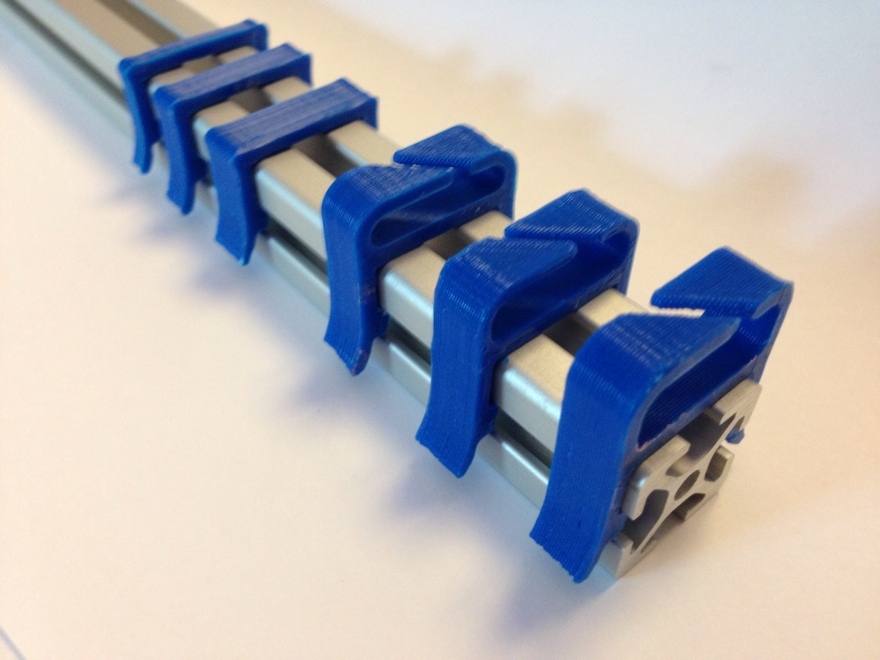a bunch of 2020 Misumi Cable Clips