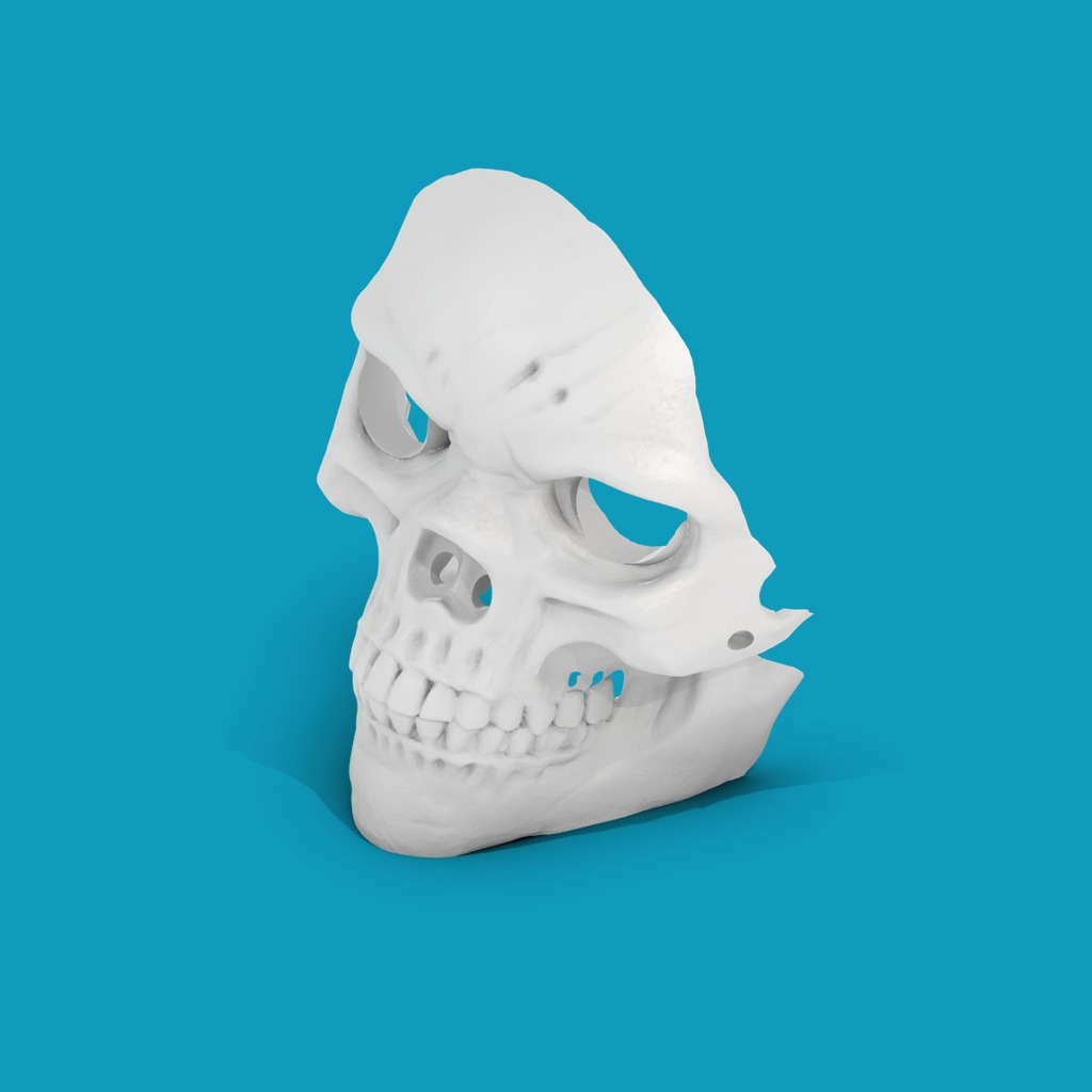 Supportless Skull Mask
