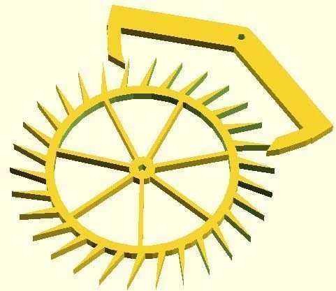 Parametric Graham Escapement