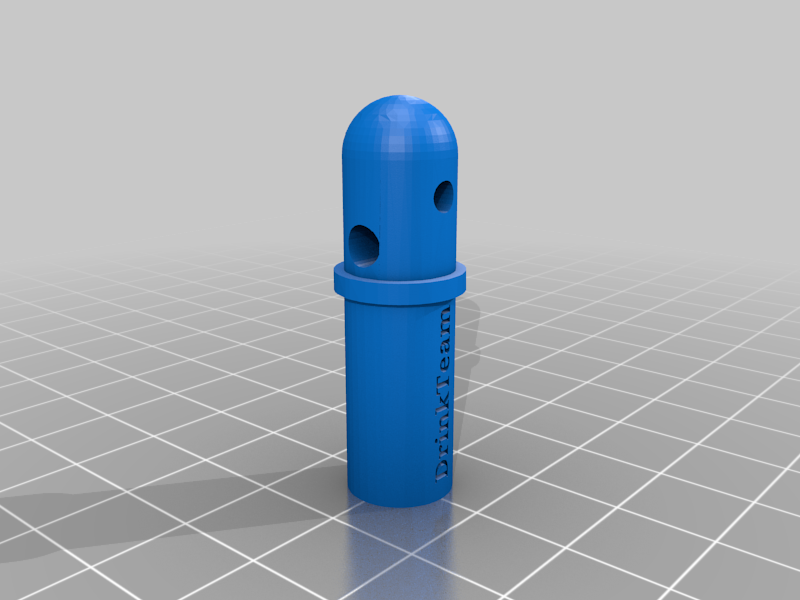 Quad line kite end cap