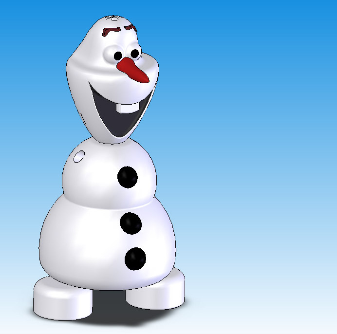 Do you wanna print a snowman? - Olaf from Frozen