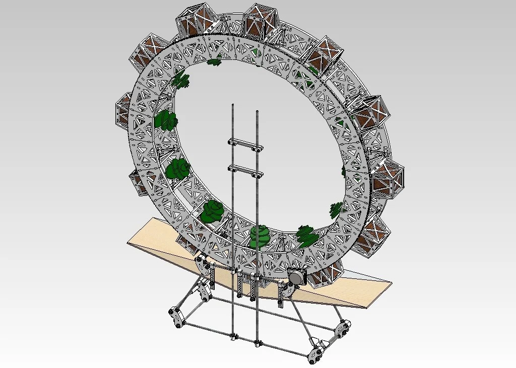 Rotary Hydroponic Unit