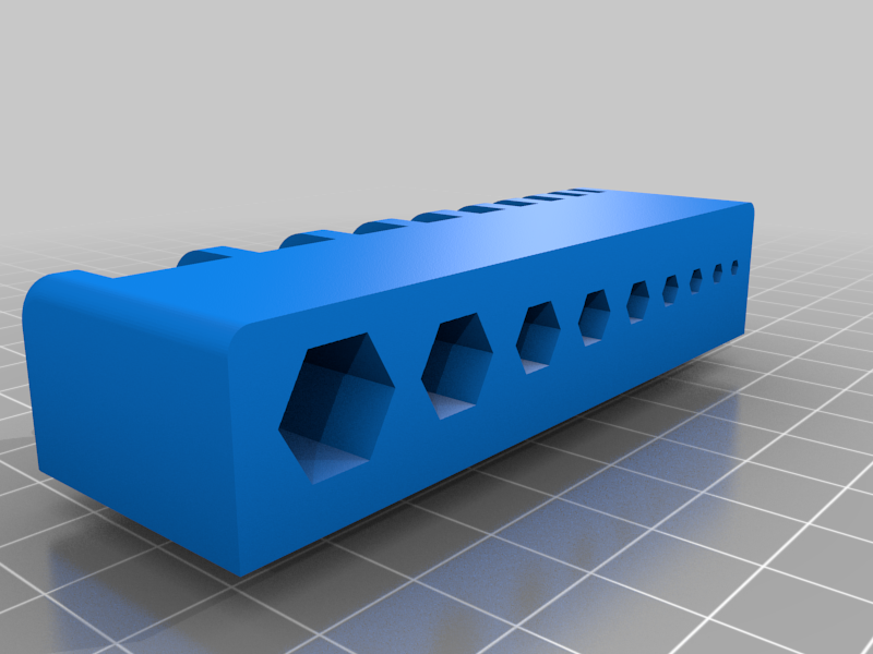 HexKey Pegboard Holder