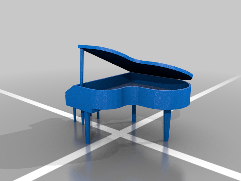 Dioramas elements (Grand Piano)