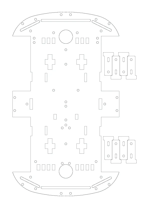 4wd robot platform