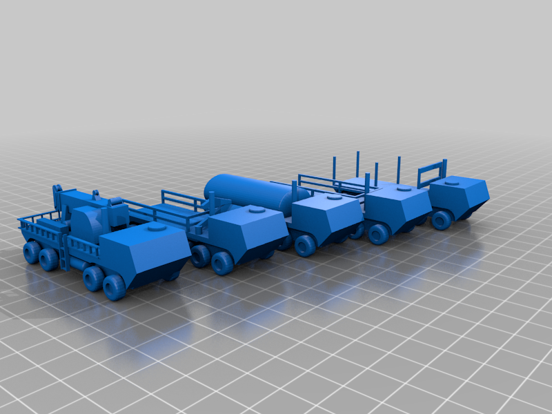 Assorted 8 Wheel Trucks in N scale