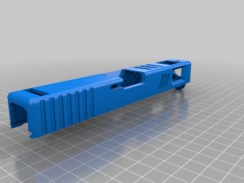 glock g17 custom rail