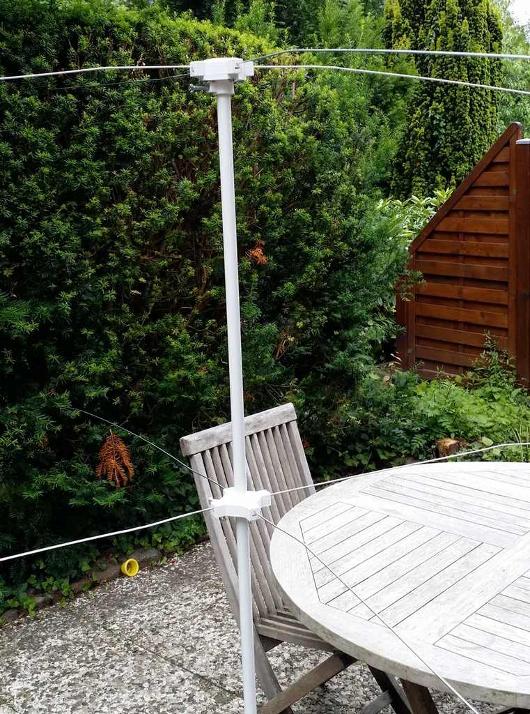 Turnstile VHF Antenna ISS Reception