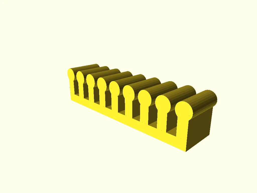 Parametric Wire Organizer