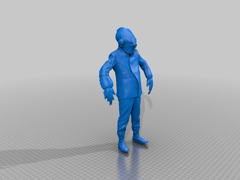 SW Admiral Ackbar Bust / Head and Body