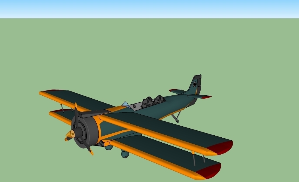 Open Biplane