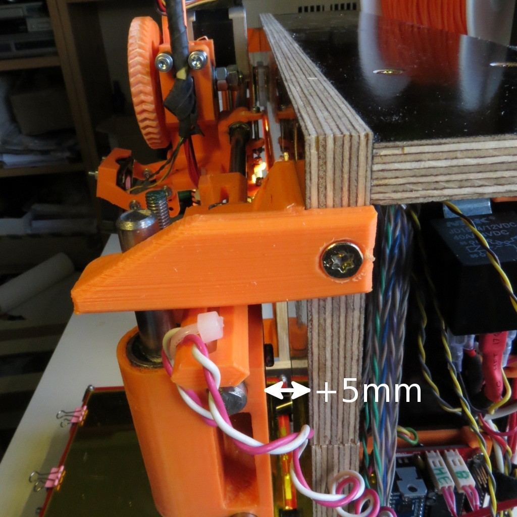 Z-Mounts with Increased Y-Gap for Box-Frame Prusa i3