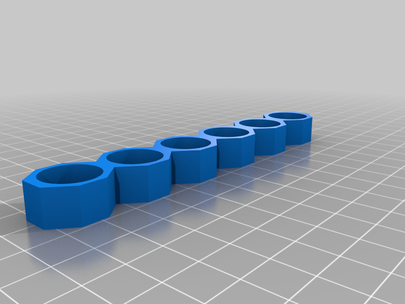 Fountain pen ink vial stand (for 15.3mm sample vials)