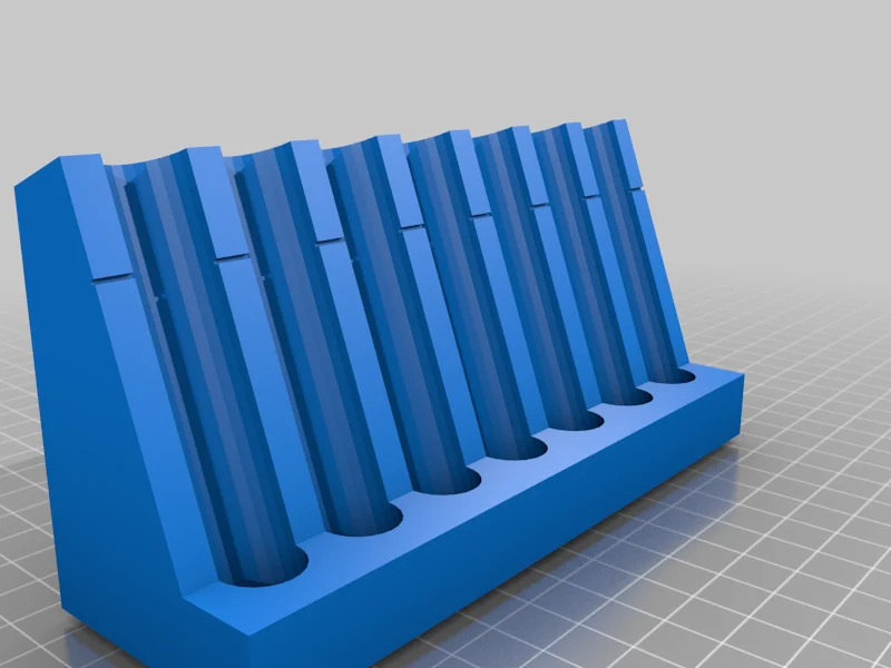 Aquarium test kit - test tube rack