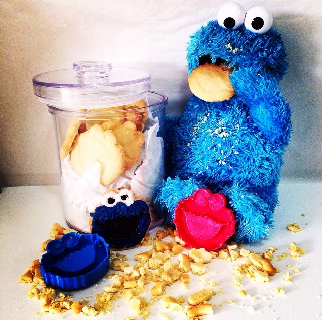 Cookie Monster Cookie Cutter