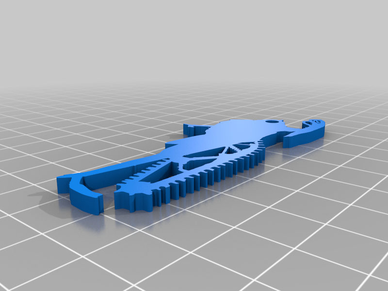 Snowmobile Keychain