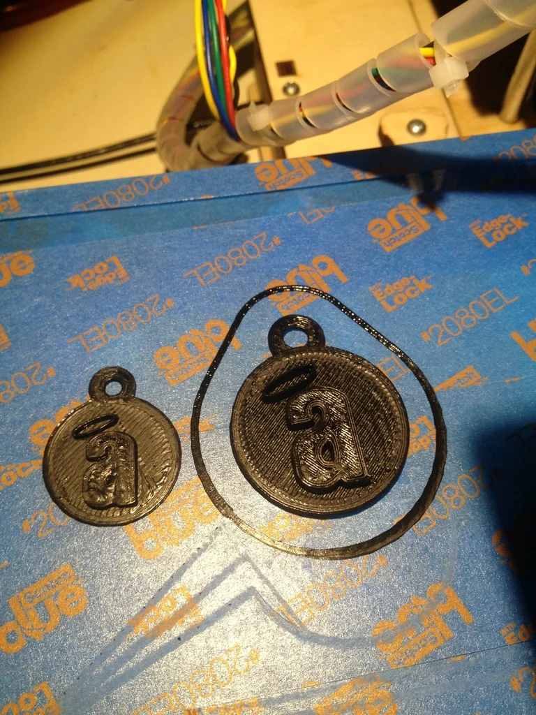 Angels Baseball Logo Keychain