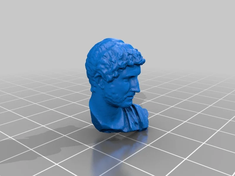 Marble bust of the emperor Hadrian