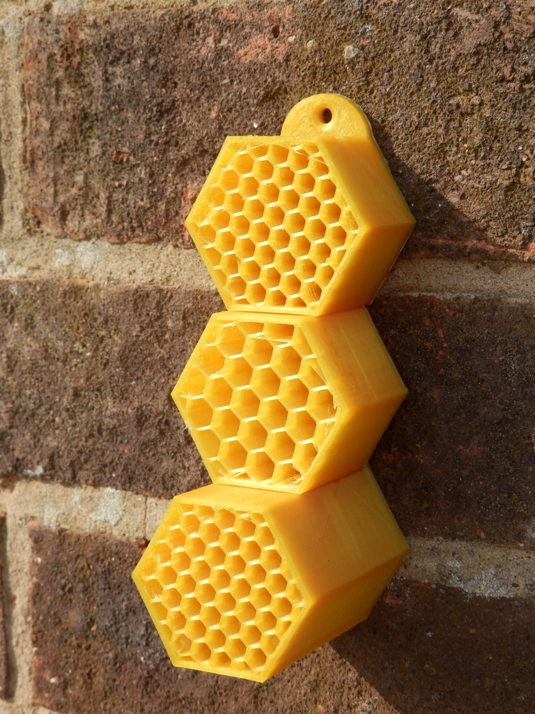 A small printed house for solitary bees
