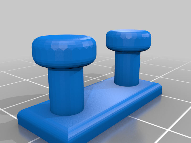 Doppel Poller / bollard