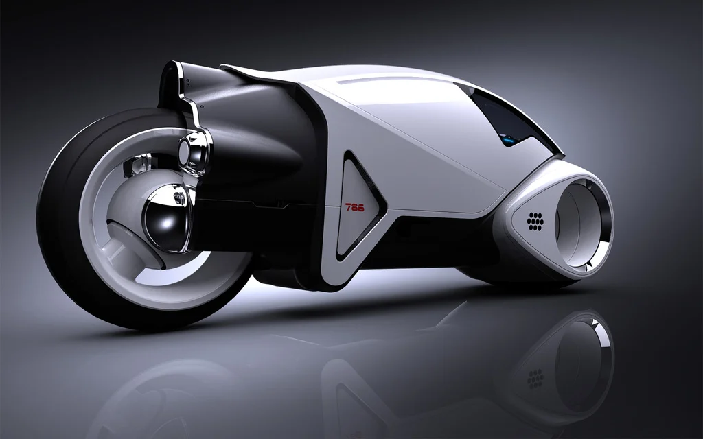 Tron Lightcycle (Original version and Antique from TRON Legacy)