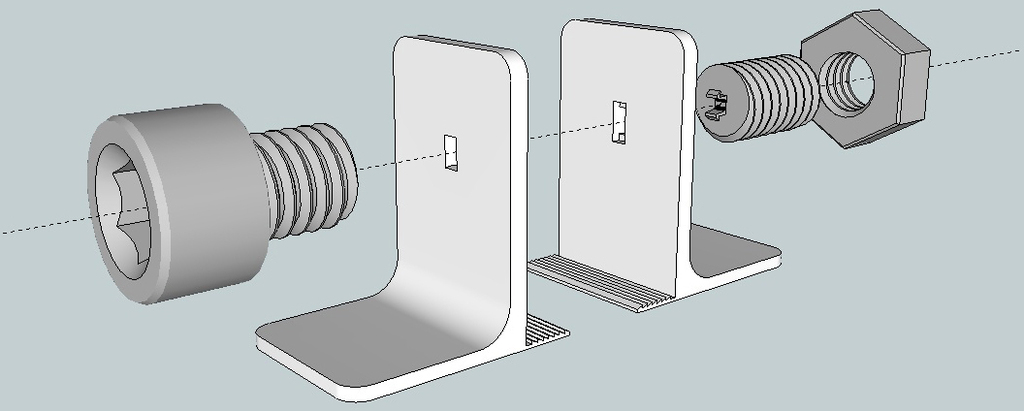 Snap On Screw-it Bookstand!