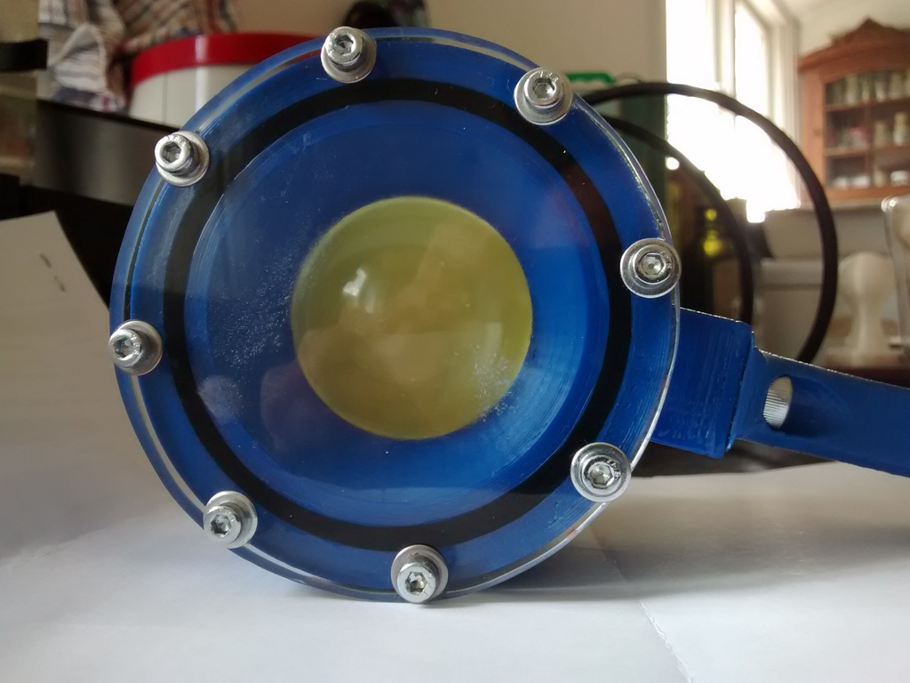 Dive torch light head