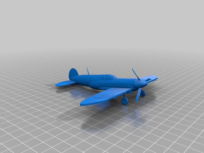 British Supermarine Spitfire Plane