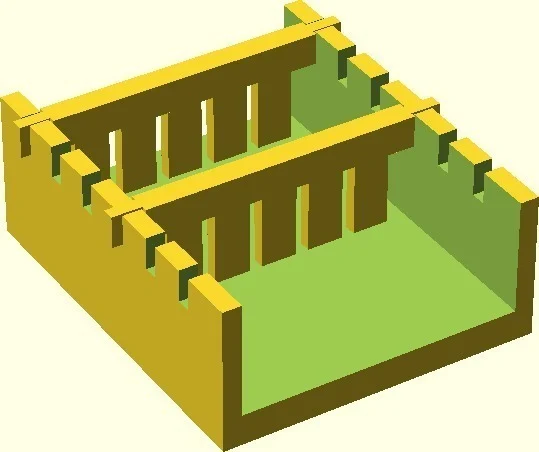 HobbyGel - The Parameterised, Makerbot-Printable Gel Casting Kit