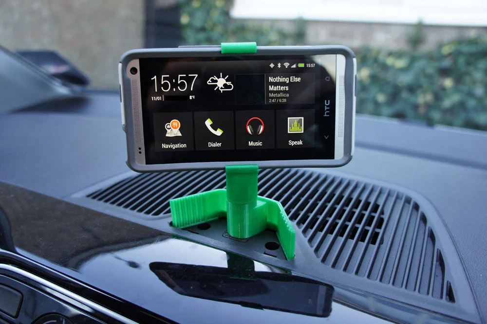 Dashboard Mounted Mobile Holder for Volkswagen Up!