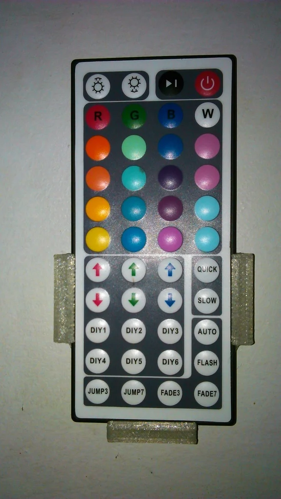 RGB LED remote holder