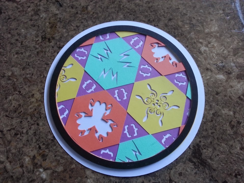 Kaleidoscope Card