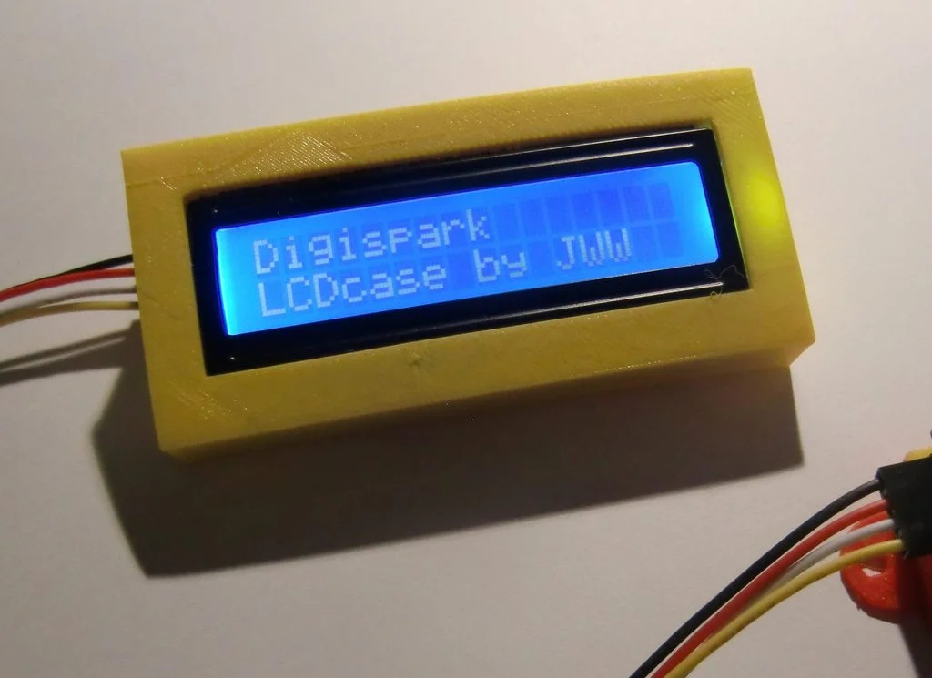 Digispark serial LCD case