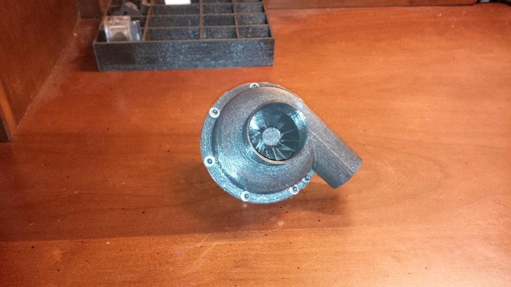 Turbine Blower, housing, and motor electric motor mount.