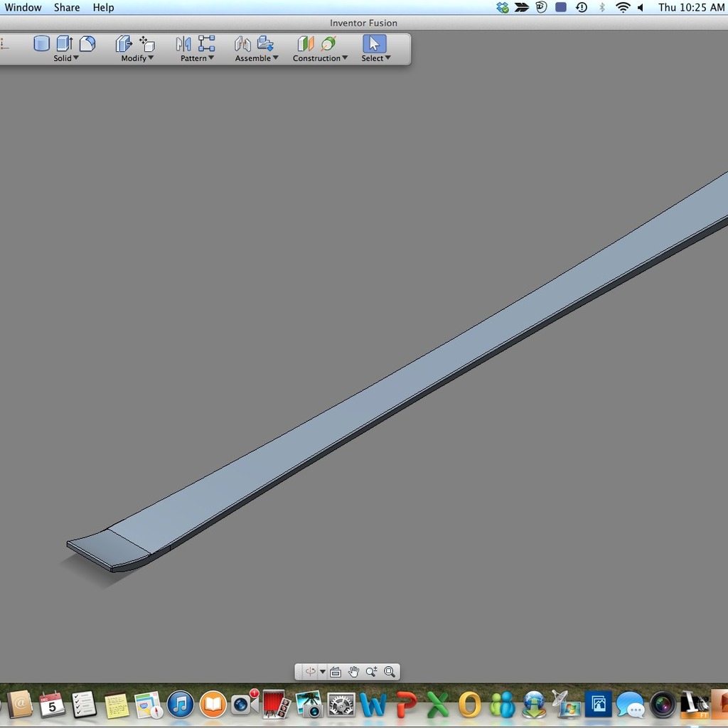 World's First 3D Printable Snow Ski