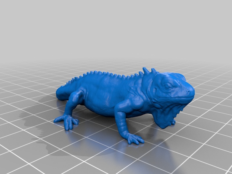 イグアナ(Iguana)3Dデータ