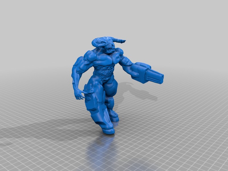 DooM Cyberdemon sculpt