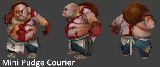 Mini Pudge Courier Dota2