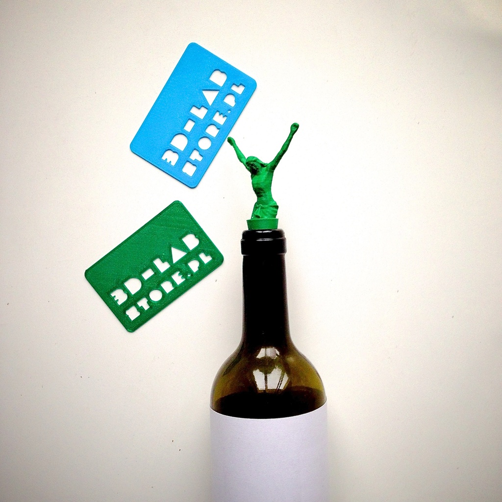 JESUS 3d lab print - cork for wine